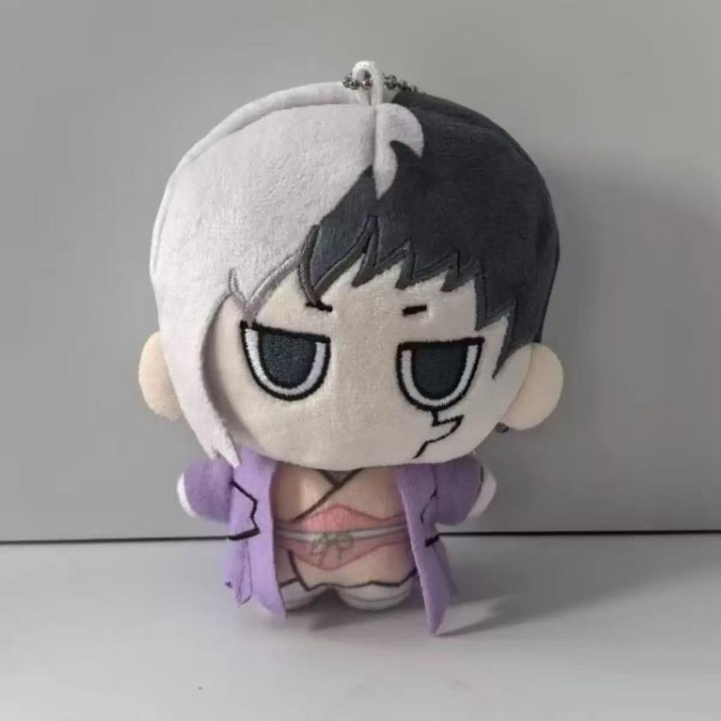 Anime Dr.STONE Chibi Character Plush Soft Toy Lovely Doll Five Figure Mini Keychain Set Unique Hair Tone Custom Uniform Embroide