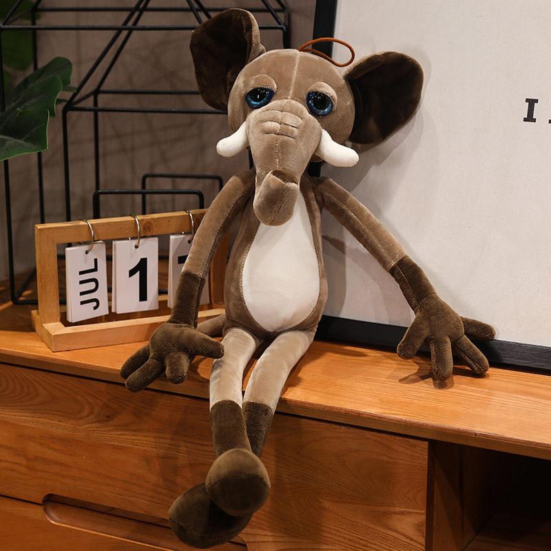 Adorable Long-legged Plush Animal Toys Featuring Cute Lion Tiger Leopard And Deer Designs