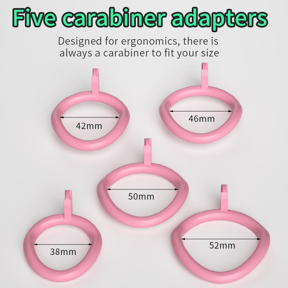 Gaiola de Castidade com 5 Anéis Gaiola para Pênis Brinquedo Sexual para Adultos Bondage de Pênis Trava Uretral Macho Cuckold Erótico Casal Brinquedo BDSM