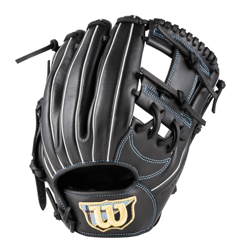 Wilson EZC DUAL Infield for General Use Model WBW104438 Glove, 115cm, Black, (Softball),