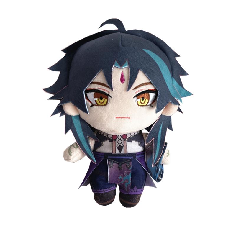 20cm Anime Character Plush Doll With Clothes Soft Cute Stuffed Toy Game Accessory Gift 20cm