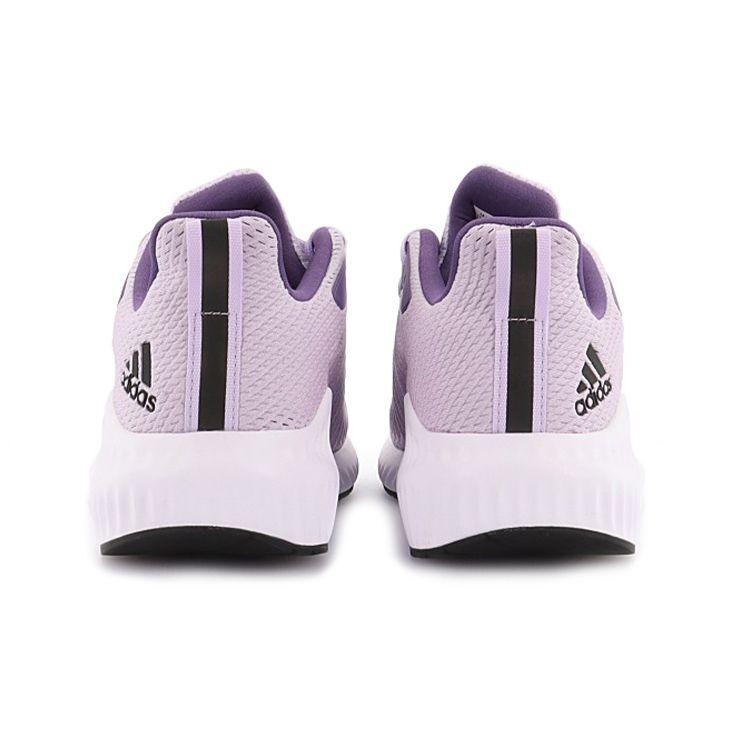Adidas Alphabounce 3 Sports Fabric Non-Slip Wear-Resistant Low-Top Long Distance Running Shoes Women Sneakers Light-Purple EG1385