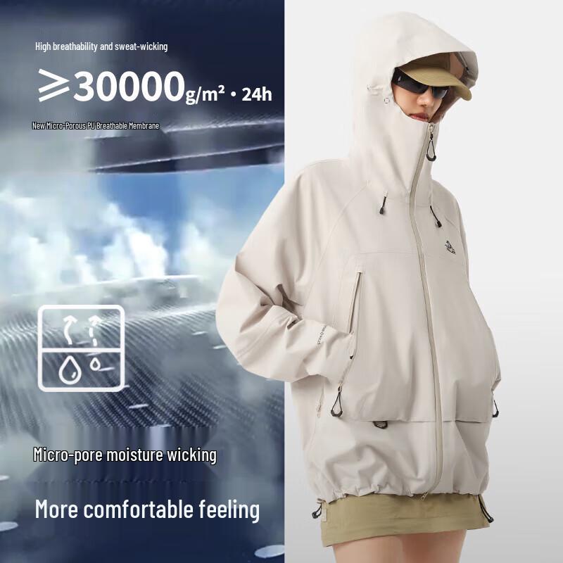 Pelliot Mountain Shell Hardshell Hiking Jacket for Men & Women