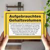 Putuo Decor pc Deutsche Lustige Sarkastische Zitate Vintage Metallblechschild BEI UNS IST IMMER WAS LOS Wandkunst Dekor für Zuhause Büro