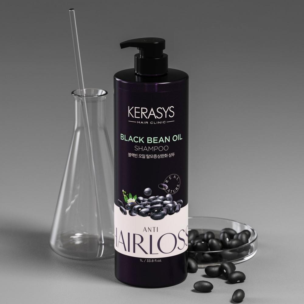 Kerasys Black Bean Oil Hair Loss Relief Shampoo 1l