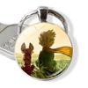 Cross-border Little Prince Time Gem Metal Keychain: European & American Style Pendant Gift