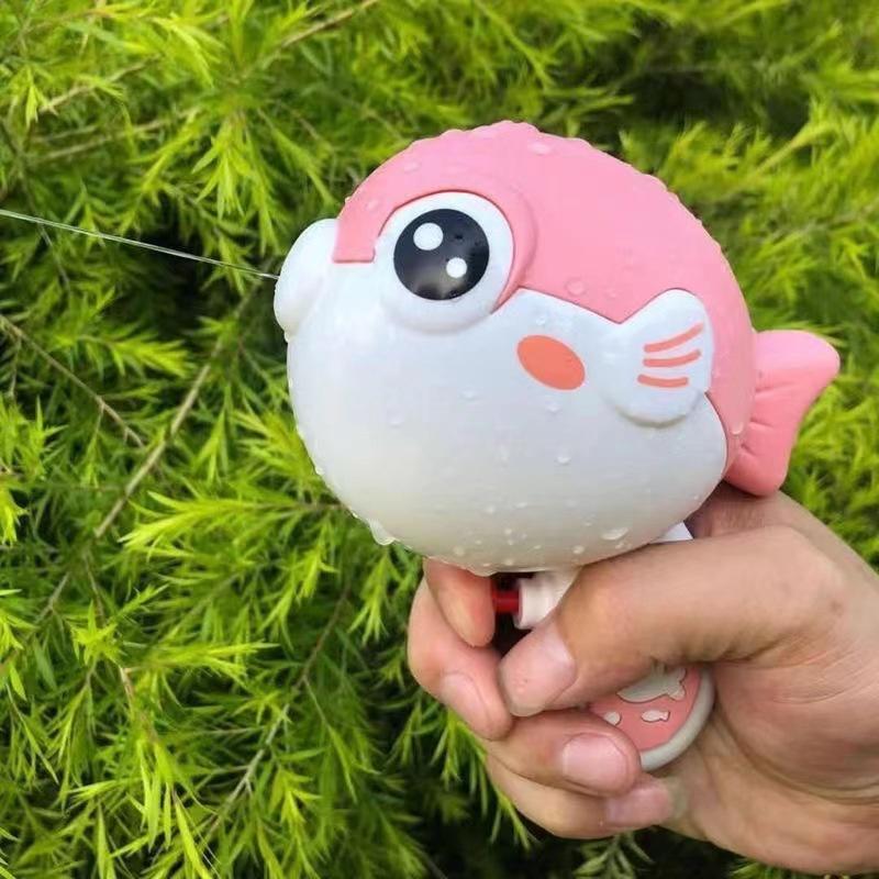 Animal Water Spray Toy Cartoon Shark Crocodile Pufferfish Water Spray Summer Beach Toy Water Sports Swimming Pool Games Toy