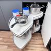 Steel Kitchen Cabinet Storage Home Spices Organizer Stackable Closet Drawer Furniture Household Hanging Cabinet Accessories