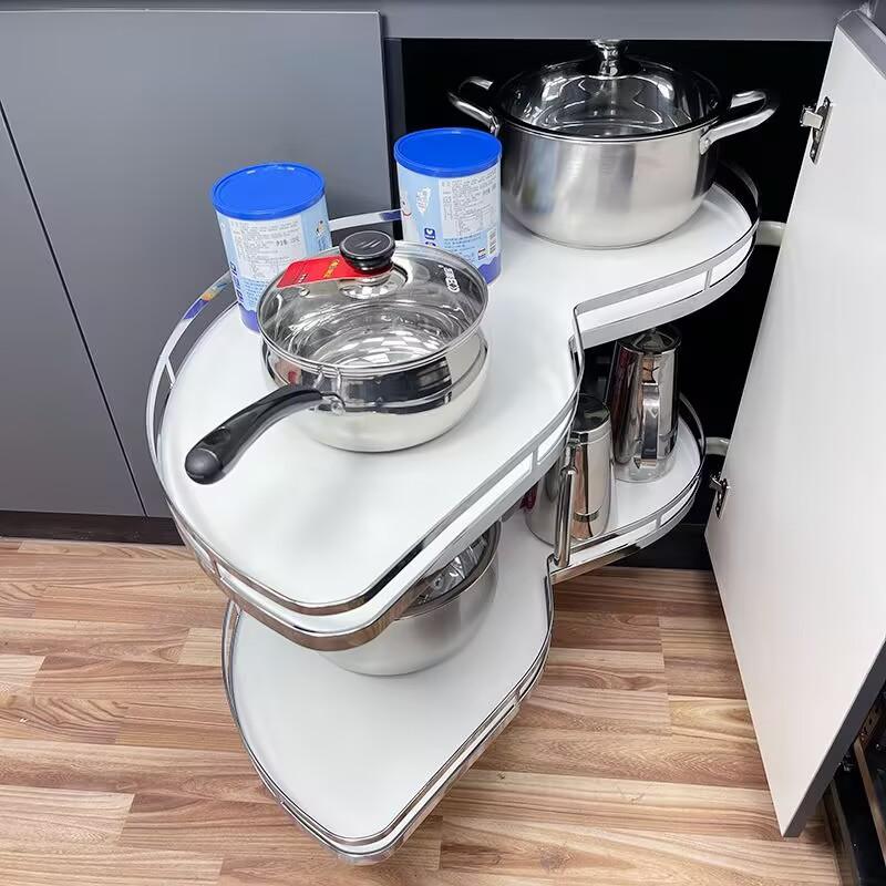 Steel Kitchen Cabinet Storage Home Spices Organizer Stackable Closet Drawer Furniture Household Hanging Cabinet Accessories
