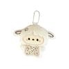 Kawaii Style Soft Fabric Animal Keychain Cartoon Design Fluffy Bag Pendant Bag Charm Gifts
