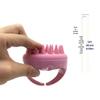 Monochrome Silicone Scalp Massager & Shampoo Brush for Babies
