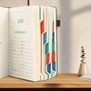 12 Months A5 Agenda Planning Notebook Textured PU To-do List Notebook  Office Supplies