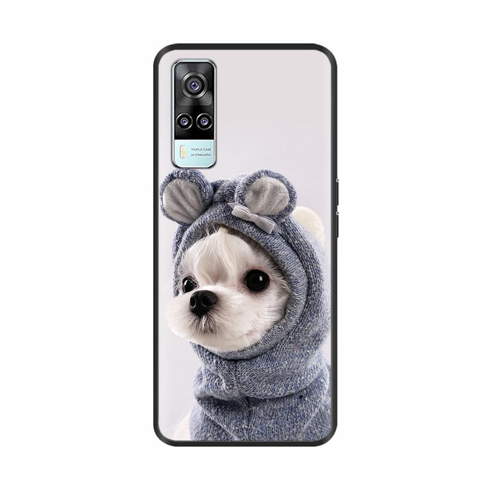 Für Vivo Y33 V2057 Hülle Silikon Weiches TPU Handy Rückabdeckung für Vivo Y33 4G Hülle für vivoY33 Y 33 2021 Coque Fundas Para Bumper