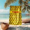 Personalized Customized Proof Beach Towel with Pokémon Pikachu Pattern - Soft, Absorbent,quick-drying,perfect Swimming,camping&bathing
