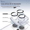 PISEN Transparent iPhone Case with Integrated Lens Protector