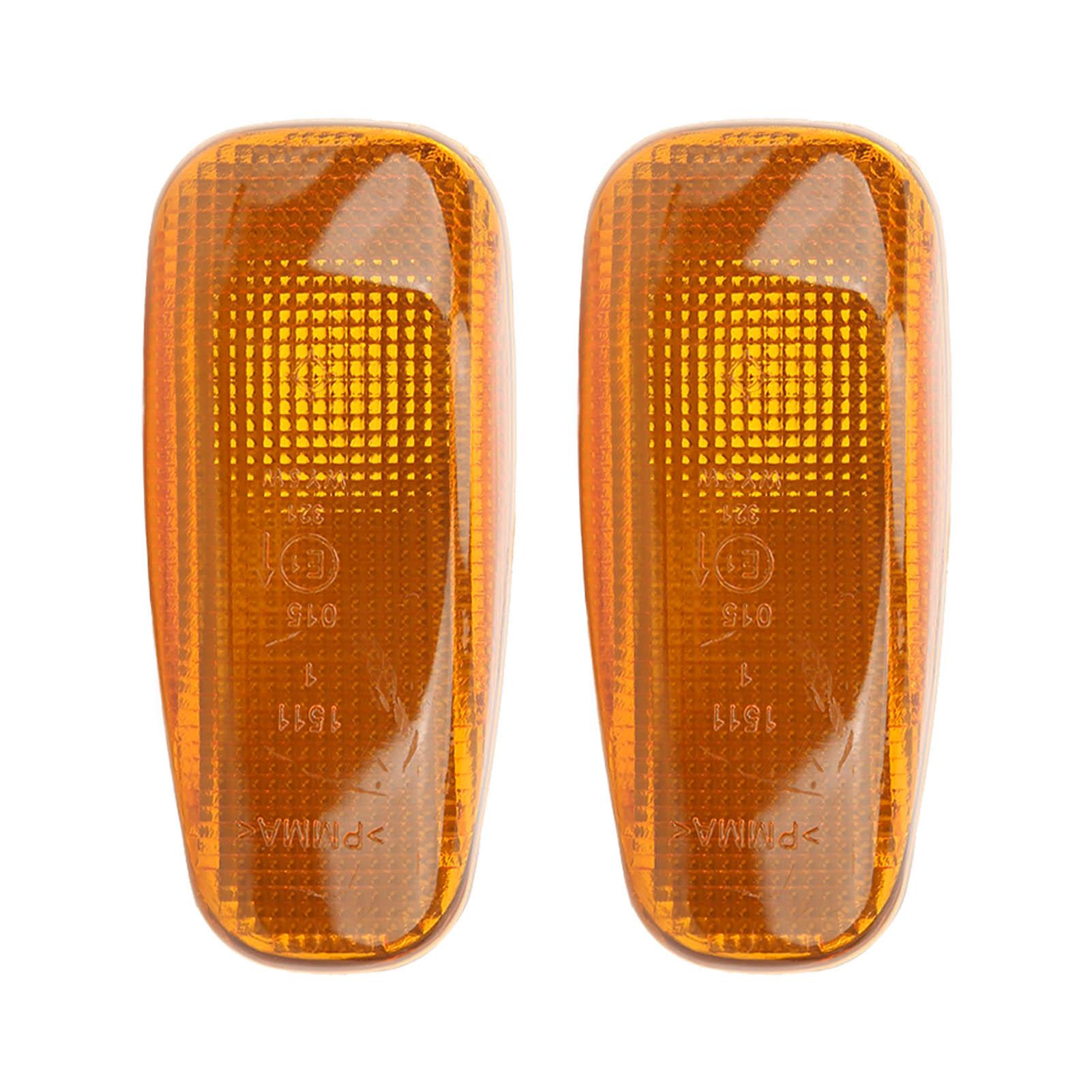 

2 шт. Боковой габаритный фонарь 2108200921 Замена лампы указателя поворота для MercedesБенц Ванео W414 жёлтый