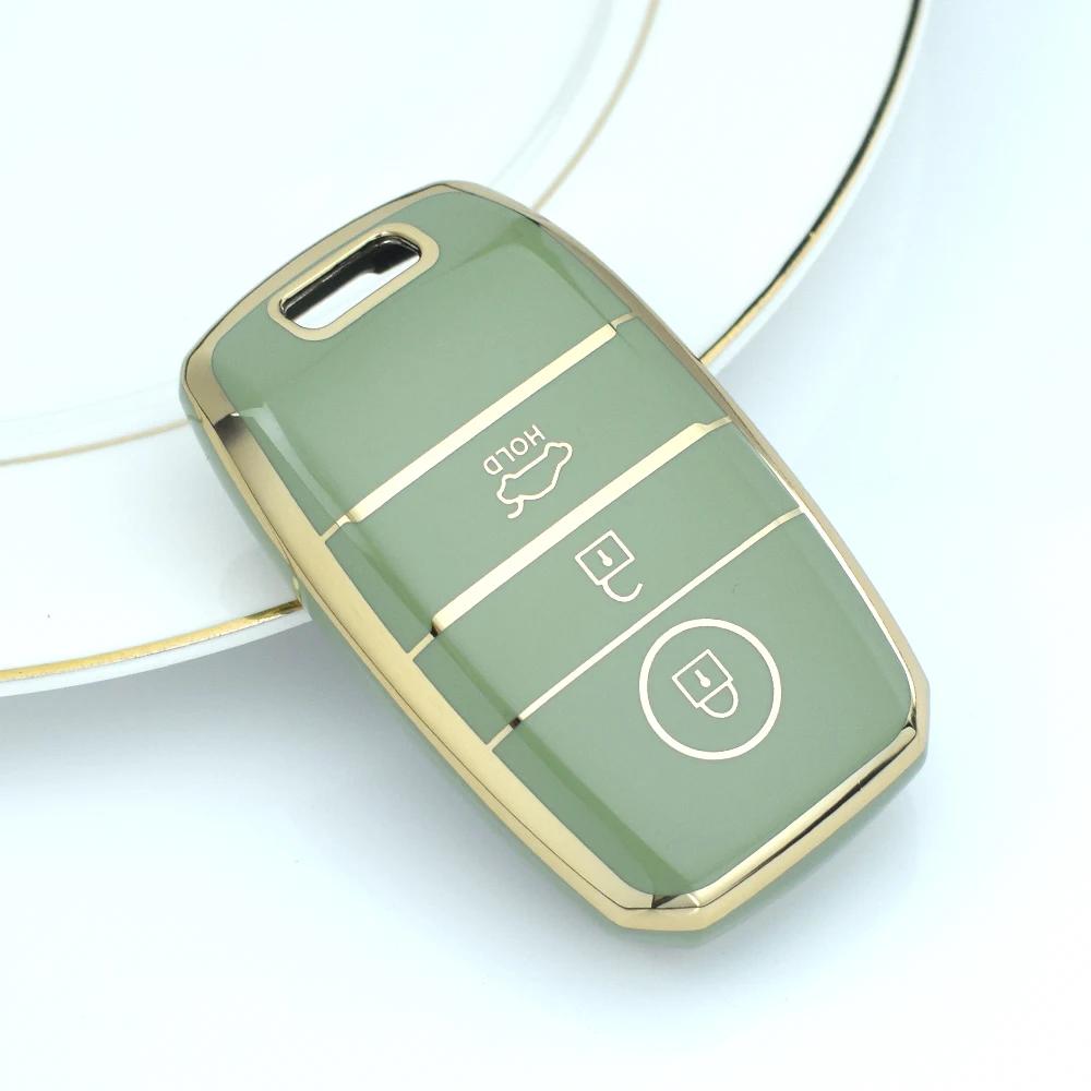 Auto Key Fob Cover Case Fit For Kia K2 Kx Rio Sorento K4 Cerato Forte Picanto Stonic Carnival Niro Morning Picanto Elantra Verna Sportage