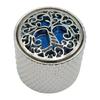 Tree Pattern Potentiometer Control Knob 6mm Shaft Hole Amplifier Knob Metal Electric Guitar Knobs Easy to Install