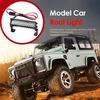 Universal 55mm 12 LED Hight Bright Light Model Truck Roof Lamp Bar for 1/10 RC Climbing Car Model Accessories