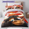 Ferdinand Pattern Bedding,Quilt Set Quilt Cover Pillowcase Home Birthday Gift (1 * duvet cover + 2 * pillowcase, without core)
