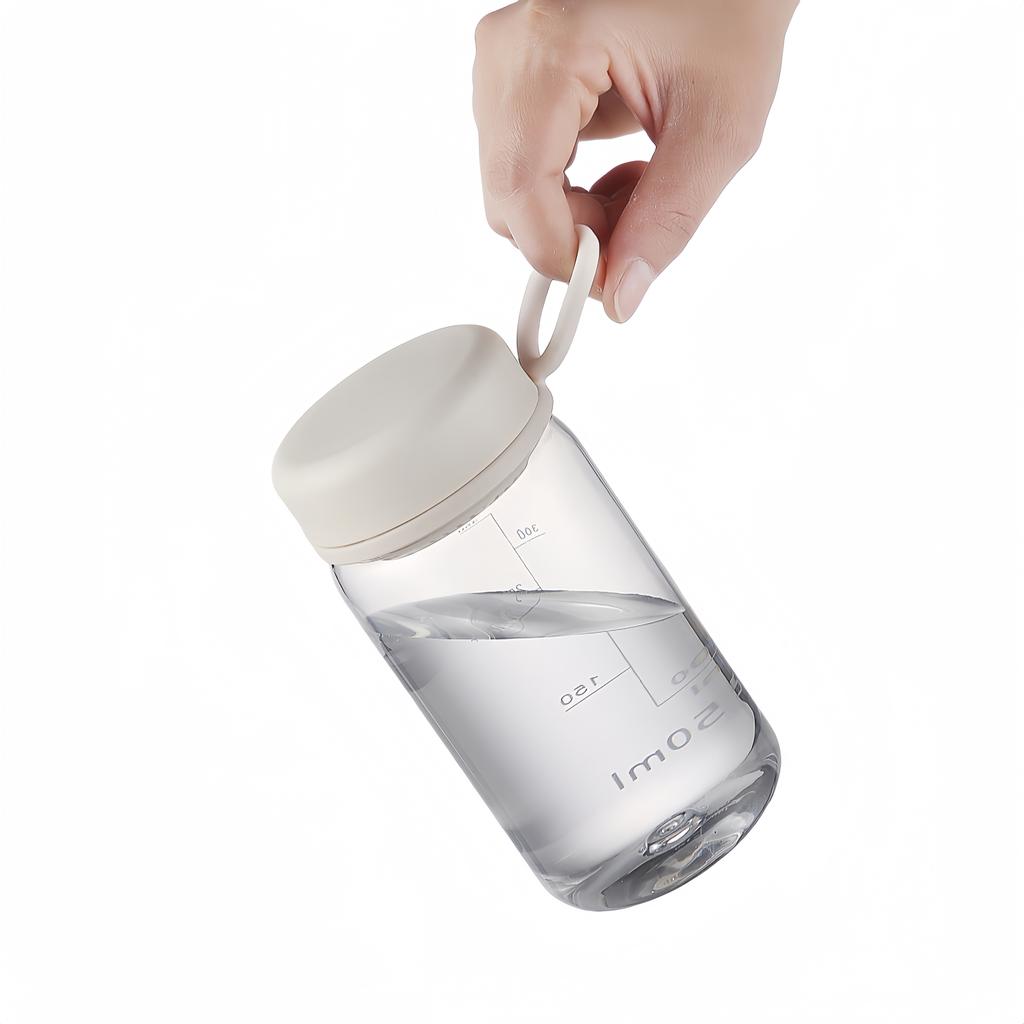 Sportwasserflasche aus Kunststoff, auslaufsicher, tragbarer Wasserbecher, einfache Flasche für Studenten, Kaffee-Tee-Tasse mit Tee-Ei, Sommer-Trinkgeschirr