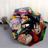 1pc Dragon Ball Automatic Folding Umbrella, Portable Collapsible Design, 8-Rib Iron Frame, , All-Season Casual Outdoor Accessory for Christmas Birthda