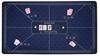 Covoraș de poker ENGELHART BLUE 120x60