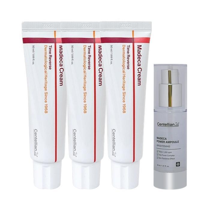 CENTELLIAN24 Madeca Cream Season 7 50ml x 3 + Power Ampoule Brightening 30ml (41292194)