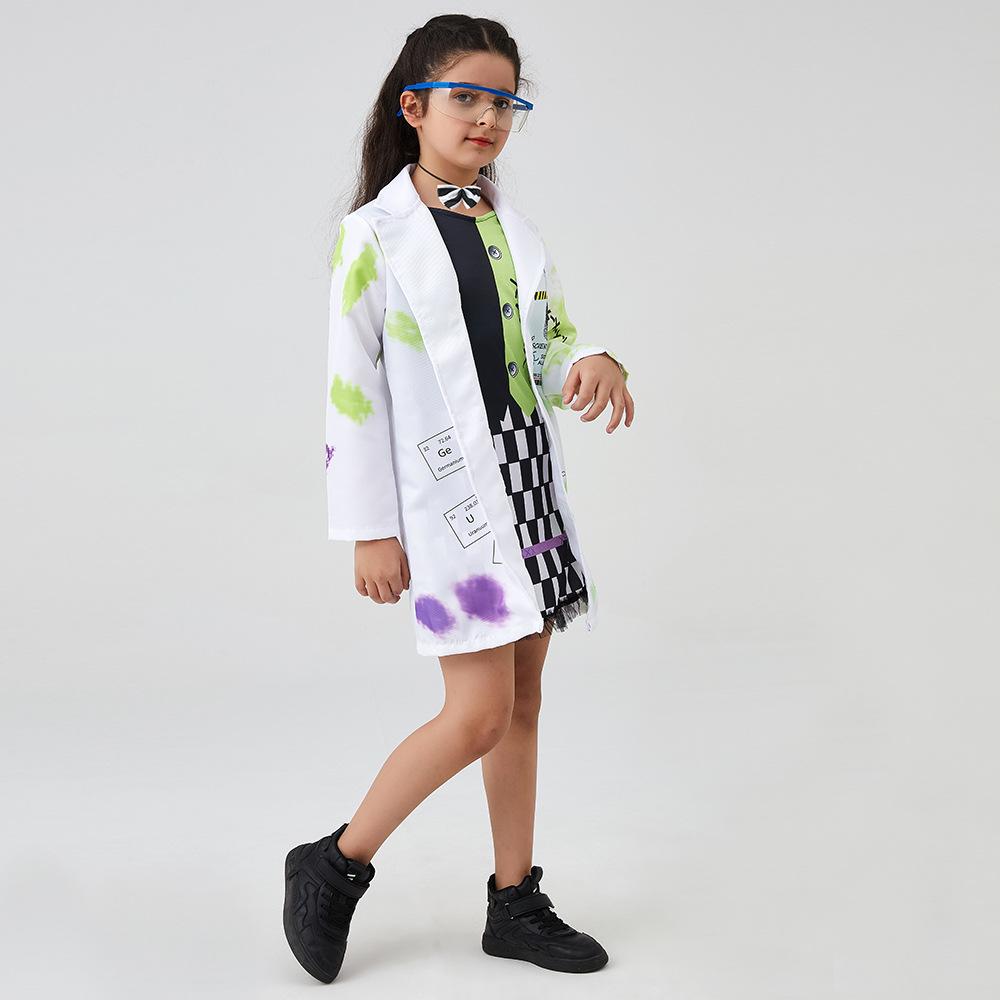 New Children's Professional Clothes, Mad Scientist Performance Clothes, Kindergarten New Year's Day Role-playing Clothes