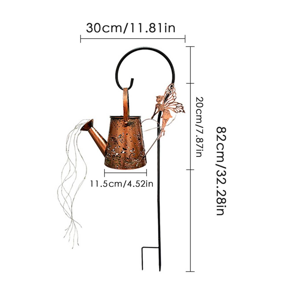 Landscape Solar Lights Butterfly Solar Garden Lights Landscape Waterproof Decoration Metal Outdoor Lights For Courtyard Walkways жёлтый