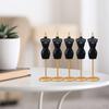 5Pcs Doll Clothes Dress Form Mannequin Mini Holder Stand Support 27.5cm