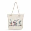 Physical Chemistry print thick rope single-shoulder beach bag 7216