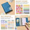 Hot Selling Products 2023 Organizer Cash Envelope Budget System Binder Loose Leaf Diary Ring Binder A6 Binder Budget Planner