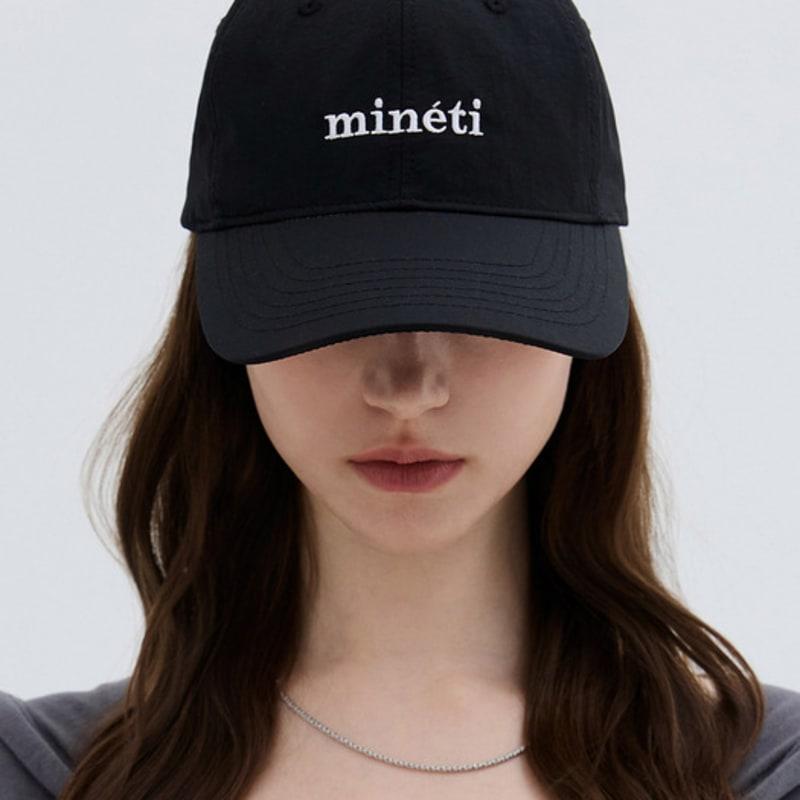 MINETI Nylon Logo Ball Cap Y 10625 MT