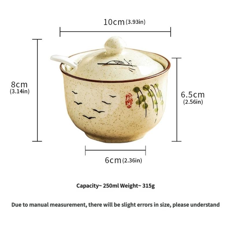 Elegant Ceramic Sugar Storage Jar with Salt Glaze Finish for Kitchen Organization Airtights Seal Prevents Moisture