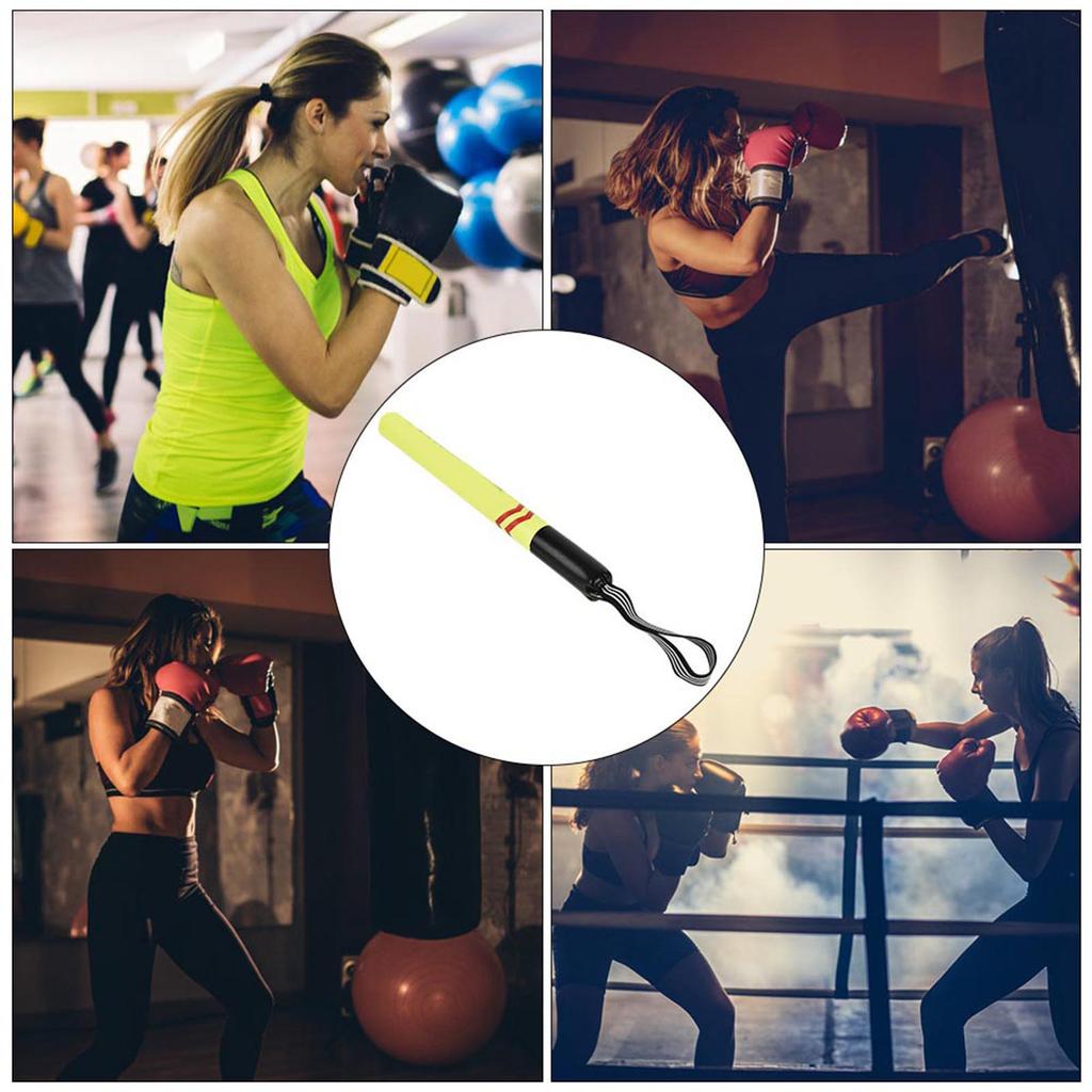 Durable Boxing Stick Target Fitness Training Tool Equipment Combat Striking Sticks Yellow
