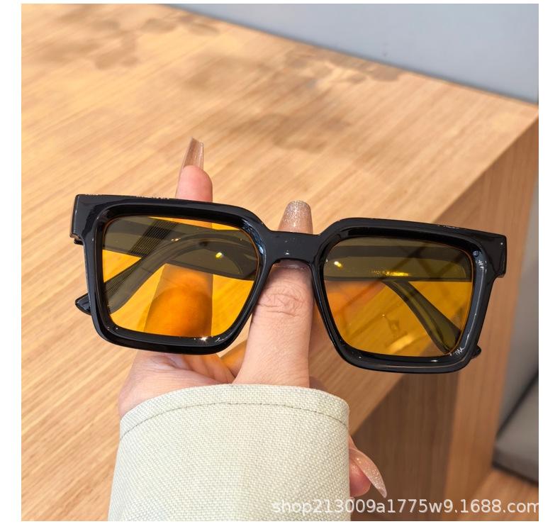 Fashion Vintage Square Driver Sunglasses Men Shades Male Sun Glasses Brand Design Mirror Retro Masculino