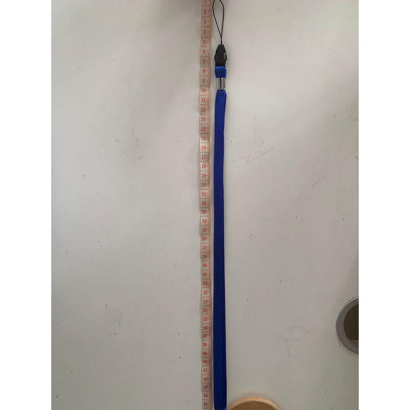 

Professional Walkie-Talkie Lanyard Long Lanyard Thickened Hanging Neck Rope Detachable Mobile Phone Camera ID Lanyard Pure Blue Without Printing