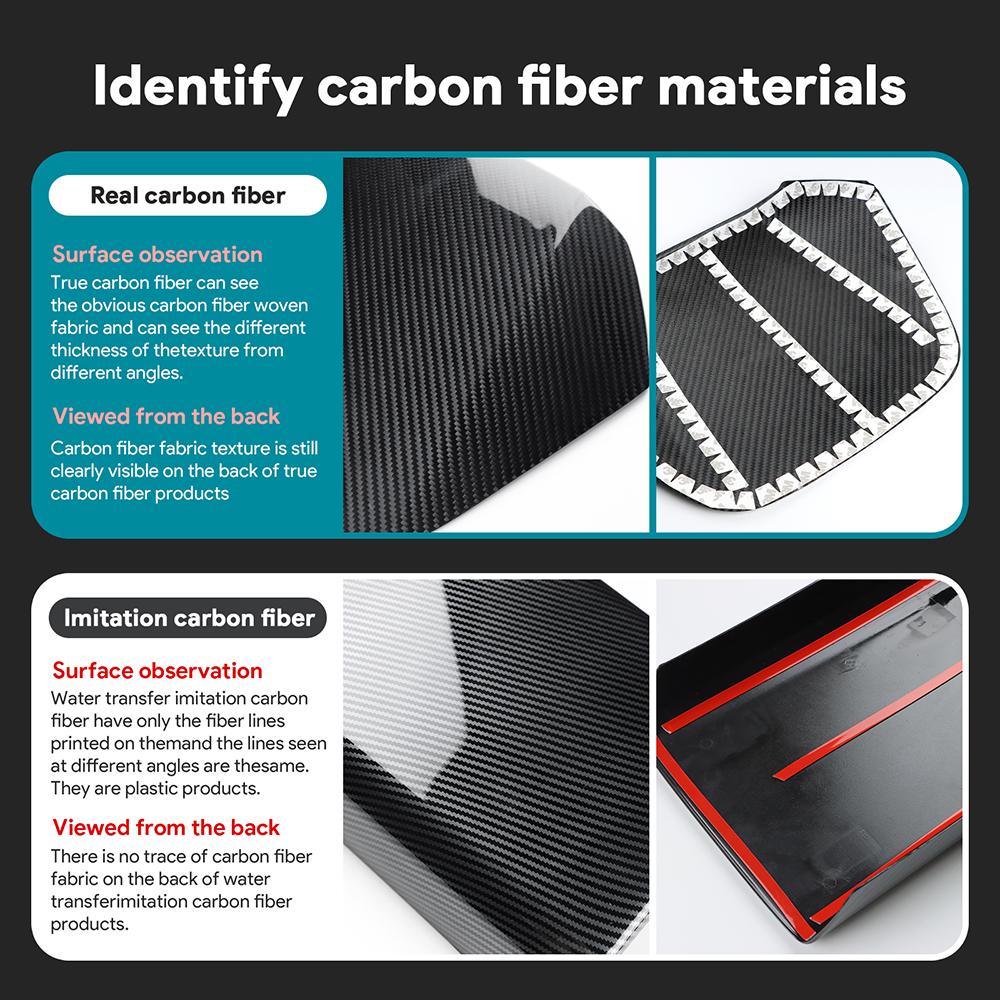For Abarth 595 695 Fiat 500 2011-2024 Real Dry Hard Carbon Fiber LHD Car Storage Box Panel Cover Sticker Interior Accessories