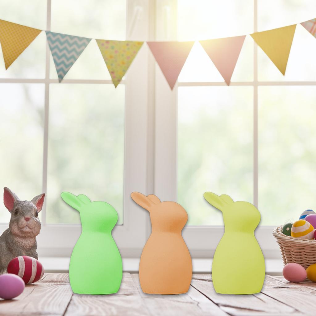 Króliczki z Długimi Uszami Zwierzęce Formy Silikonowe Formy z Żywicy Epoksydowej do Świec Mydła Fondantu Forma Silikonowa do Cukierków Czekolady