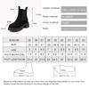 Mode AIYUQI Damen Chelsea Boots Echtes Leder 2025 Neu Naturwolle Schneestiefel Damen High Heel Damen Stiefeletten
