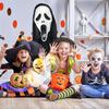 Hororová filmová maska Ghostface - Párty maska - Strašidelné doplňky - Halloweenská maska