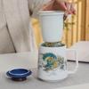 Premium Ceramic Mug with Custom Logo - Gift for Annual Company Event or Cultural Souvenir