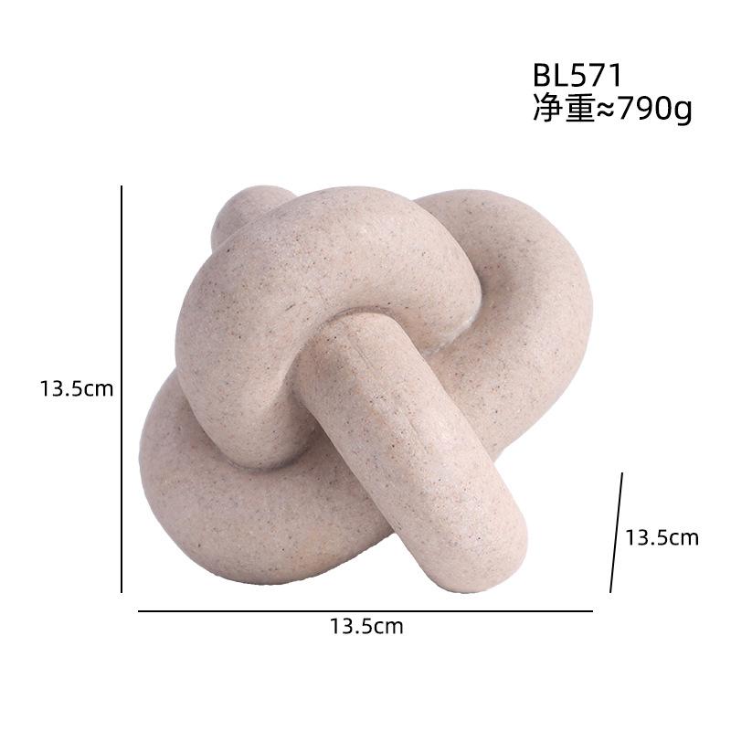 Geometric Knot Sculpture Infinity Puzzle Art for Modern Home & Office Decor Mindful Gift for Math Lovers Abstract Art Fans