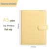 Macaron PU Loose-Leaf Notebook for Creative Budget and Financial Planning