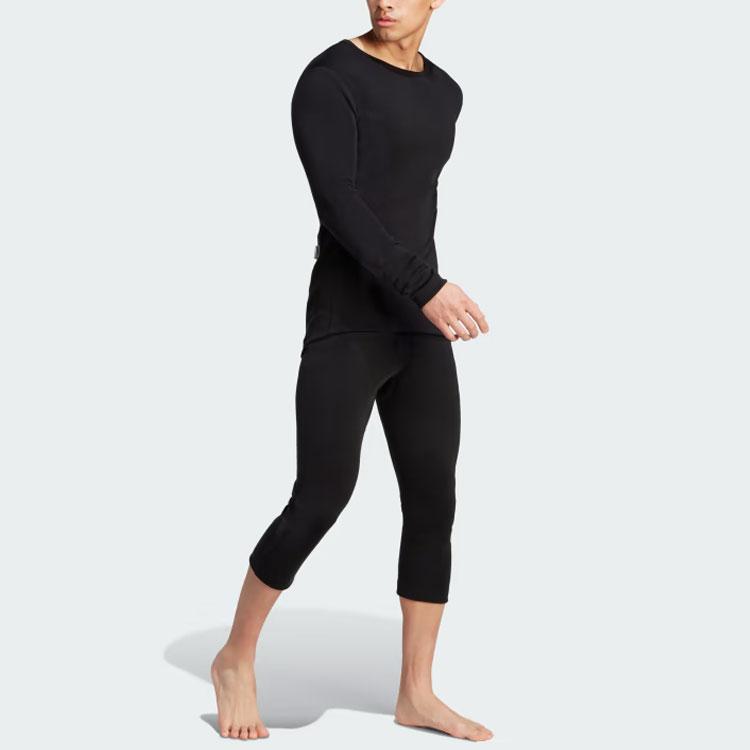 Adidas Xperior Merino 260 Base Layer Long Sleeve T-Shirt Men Tops Black HZ8547