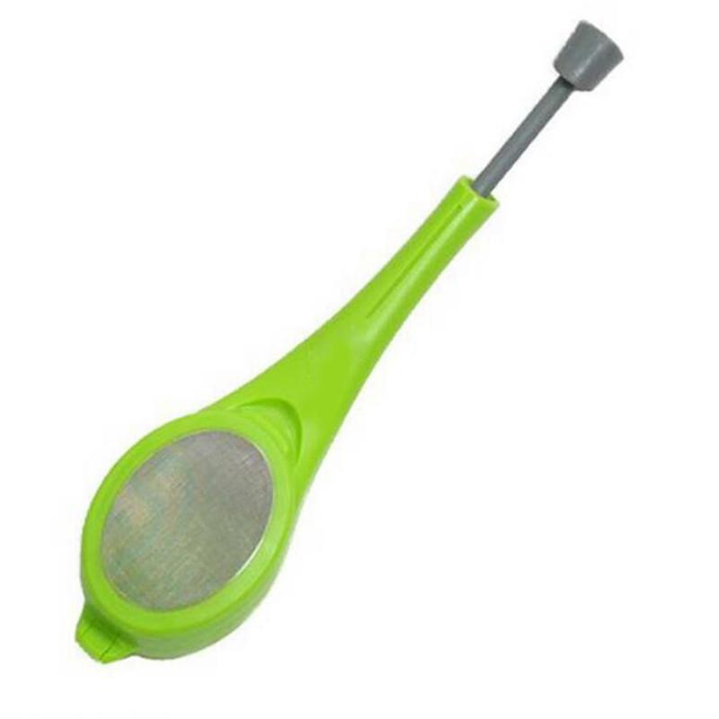 Zdravé potravinářské aroma Celkový čajový infuzér Gadget Měřit Vířit Louhovat Míchat a Lisovat Plastové sítko na čaj a kávu Čajový filtr