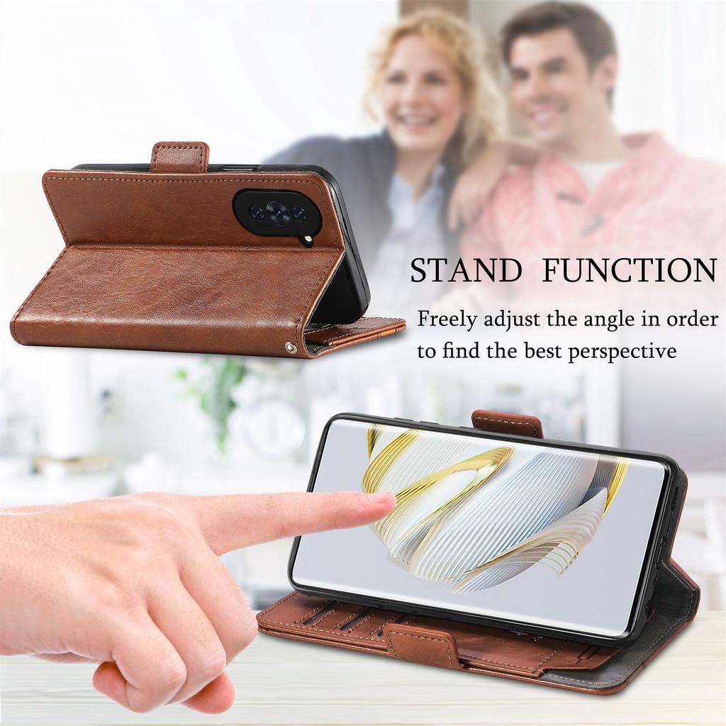 Multifunktionellt magnetiskt flipfodral i läder för Huawei nova/Honor-serien. Nova 9-Nova 14/Honor X6a-Honor 400... Där mode möter funktion