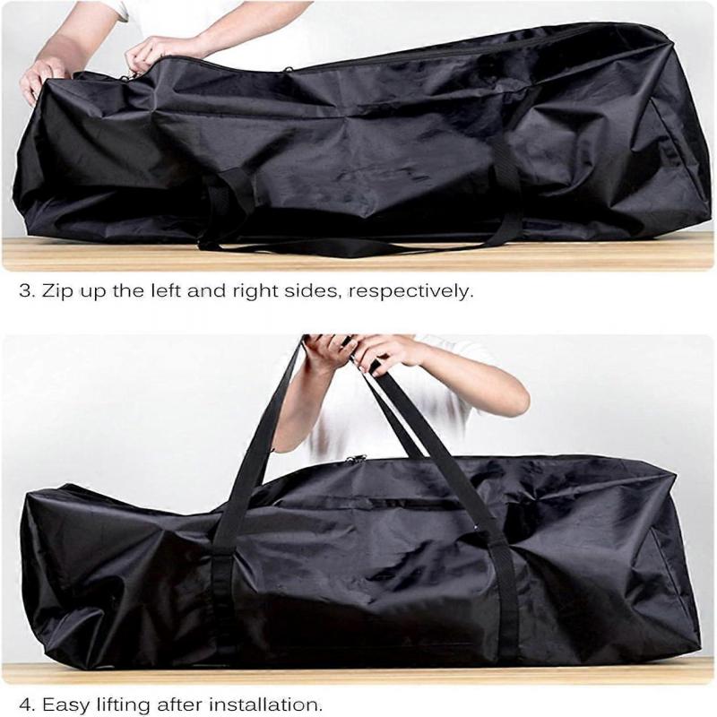 Escooter Storage Bag for M365 and M365 Pro, Transport Case, Black
