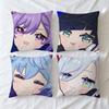 Cushion Soft Case Sofa Living Genshin Q Room Face Home Comfortable Office Game Decor Protective Pillow Cupping Impact Covers
